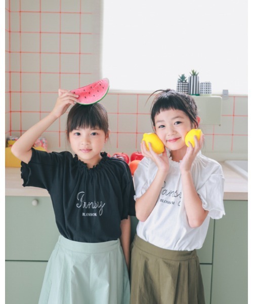 NHT（エヌエイチティー）の「エヌエイチティー ガウチョパンツ（その他パンツ・キッズ・ミント/カーキ・160cm/150cm/140cm/130cm/120cm/110cm）」の21枚目の写真