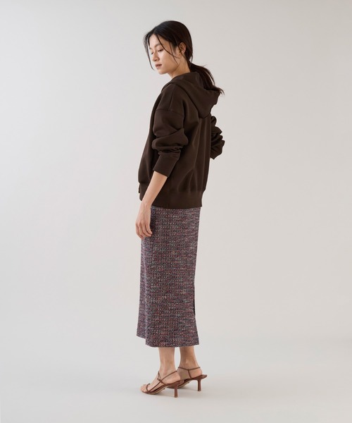 marmors（マルモア）の「【marmors】フカフカジップパーカー（パーカー・レディース・チャコールグレー/ブラウン/ネイビー・36）」の16枚目の写真