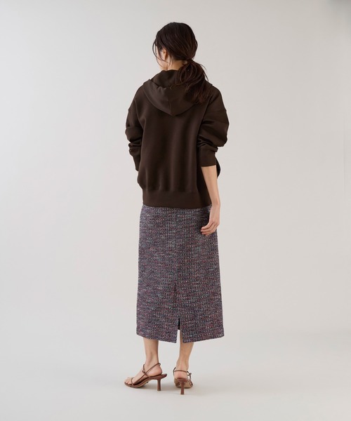 marmors（マルモア）の「【marmors】フカフカジップパーカー（パーカー・レディース・チャコールグレー/ブラウン/ネイビー・36）」の17枚目の写真