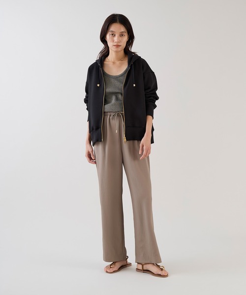 marmors（マルモア）の「【marmors】フカフカジップパーカー（パーカー・レディース・チャコールグレー/ブラウン/ネイビー・36）」の19枚目の写真