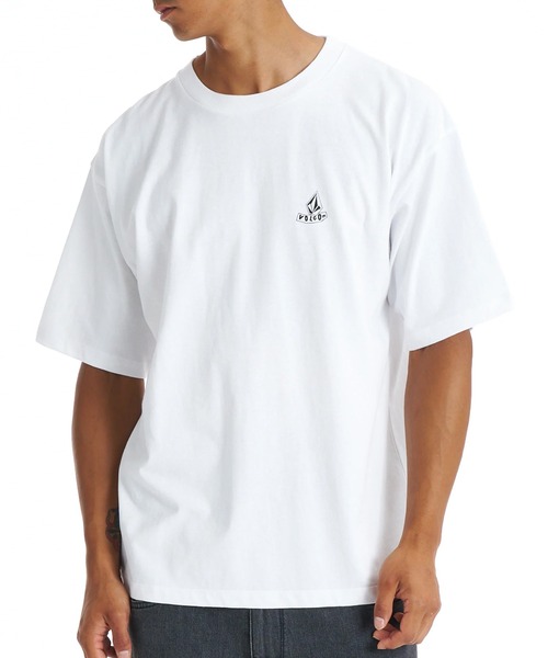 VOLCOM（ボルコム）の「VOLCOM/ボルコム メンズ 半袖 Tシャツ VST261006（Tシャツ/カットソー・メンズ・ブラウン/ブラック/ホワイト・L/M）」の4枚目の写真