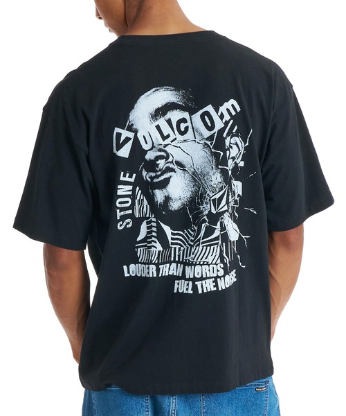 VOLCOM（ボルコム）の「VOLCOM/ボルコム メンズ 半袖 Tシャツ VST261006（Tシャツ/カットソー・メンズ・ブラウン/ブラック/ホワイト・L/M）」の7枚目の写真