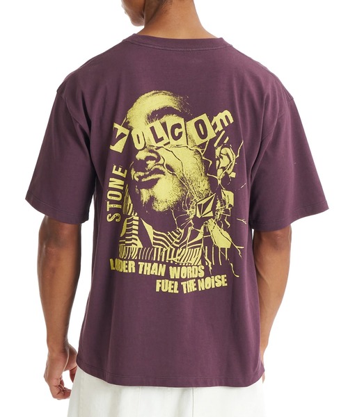 VOLCOM（ボルコム）の「VOLCOM/ボルコム メンズ 半袖 Tシャツ VST261006（Tシャツ/カットソー・メンズ・ブラウン/ブラック/ホワイト・L/M）」の9枚目の写真