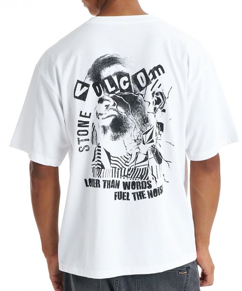 VOLCOM（ボルコム）の「VOLCOM/ボルコム メンズ 半袖 Tシャツ VST261006（Tシャツ/カットソー・メンズ・ブラウン/ブラック/ホワイト・L/M）」の5枚目の写真