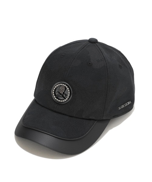 MARK & LONA(マークアンドロナ)の「Gauge Camo Leather Trim Cap | MEN and WOMEN(キャップ・メンズ・ブラック/ホワイト/ベージュ・FREE)」の4枚目の写真