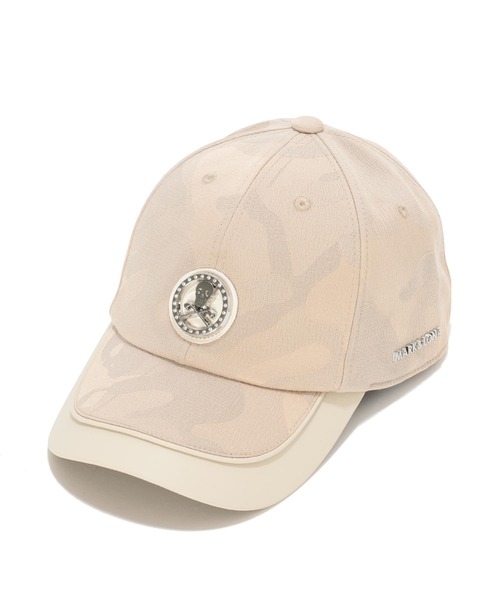 MARK & LONA(マークアンドロナ)の「Gauge Camo Leather Trim Cap | MEN and WOMEN(キャップ・メンズ・ブラック/ホワイト/ベージュ・FREE)」の5枚目の写真