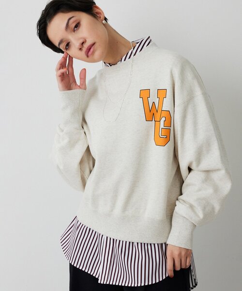 Whim Gazette(ウィムガゼット)の「ストライプシャツ(シャツ/ブラウス・レディース・ブラウン/ブルー・FREE)」の13枚目の写真