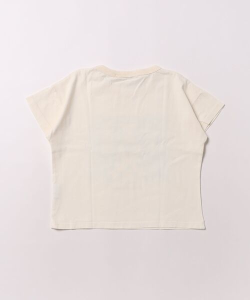 BOBO CHOSES（ボボショーズ）の「Van Dog 半袖Tシャツ【キッズ】（Tシャツ/カットソー・キッズ・ホワイト・100/130/120/110）」の2枚目の写真