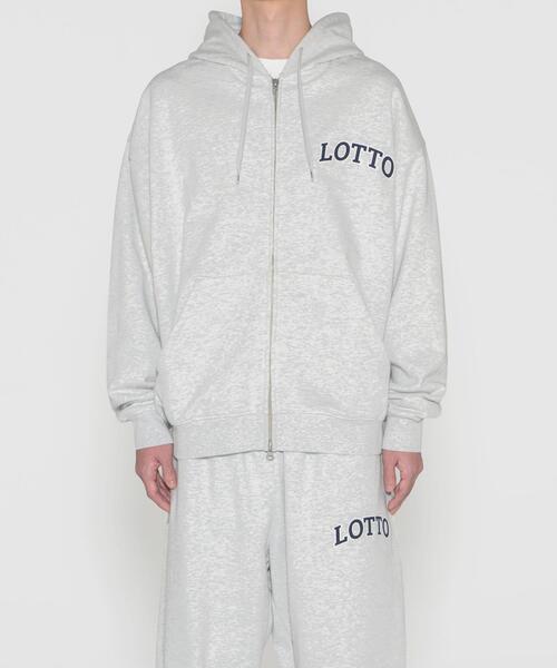 LOTTO（ロット）の「LOTTO　ARCH LOGO SWEAT ZIP HOODIE（パーカー・メンズ・グレー/ブラック/ベージュ・XX-LARGE/X-LARGE/LARGE/MEDIUM）」の11枚目の写真