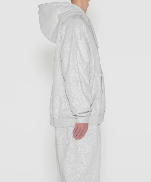 LOTTO（ロット）の「LOTTO　ARCH LOGO SWEAT ZIP HOODIE（パーカー・メンズ・グレー/ブラック/ベージュ・XX-LARGE/X-LARGE/LARGE/MEDIUM）」の14枚目の写真