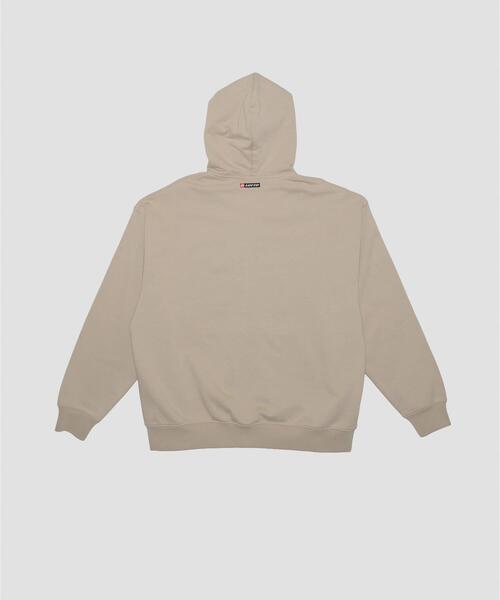 LOTTO（ロット）の「LOTTO　ARCH LOGO SWEAT ZIP HOODIE（パーカー・メンズ・グレー/ブラック/ベージュ・XX-LARGE/X-LARGE/LARGE/MEDIUM）」の7枚目の写真