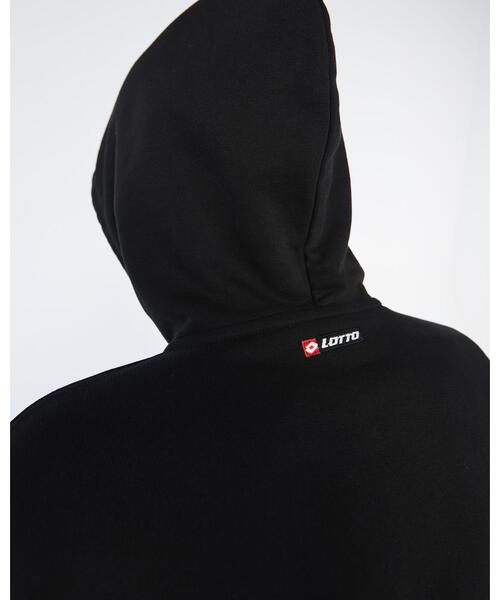 LOTTO（ロット）の「LOTTO　ARCH LOGO SWEAT ZIP HOODIE（パーカー・メンズ・グレー/ブラック/ベージュ・XX-LARGE/X-LARGE/LARGE/MEDIUM）」の9枚目の写真
