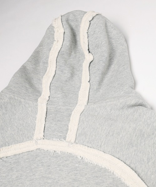 JIEDA(ジエダ)の「JIEDA × RUSSELL ATHLETIC ZIP HOODIE(パーカー・メンズ・レッド/ヘザーグレー/ブラック・2/1)」の12枚目の写真