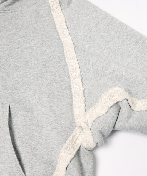 JIEDA(ジエダ)の「JIEDA × RUSSELL ATHLETIC ZIP HOODIE(パーカー・メンズ・レッド/ヘザーグレー/ブラック・2/1)」の14枚目の写真