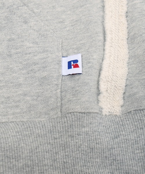 JIEDA(ジエダ)の「JIEDA × RUSSELL ATHLETIC ZIP HOODIE(パーカー・メンズ・レッド/ヘザーグレー/ブラック・2/1)」の16枚目の写真