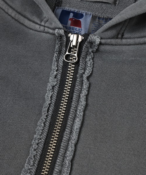 JIEDA(ジエダ)の「JIEDA × RUSSELL ATHLETIC ZIP HOODIE(パーカー・メンズ・レッド/ヘザーグレー/ブラック・2/1)」の20枚目の写真