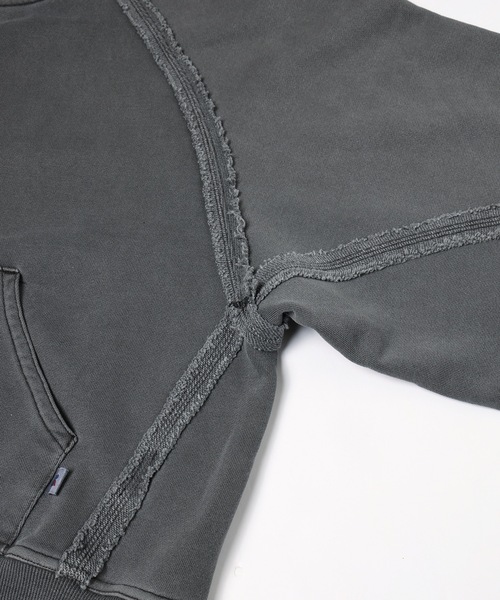 JIEDA(ジエダ)の「JIEDA × RUSSELL ATHLETIC ZIP HOODIE(パーカー・メンズ・レッド/ヘザーグレー/ブラック・2/1)」の21枚目の写真