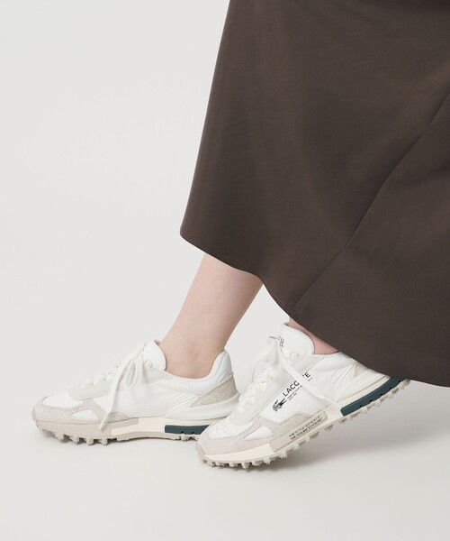 LACOSTE(ラコステ)の「<LACOSTE> ELITEACTIVE SNK(スニーカー・レディース・ホワイト・22.5cm/25.5cm/23cm/23.5cm/24cm/24.5cm)」の2枚目の写真