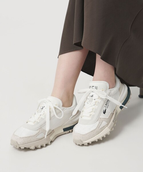 LACOSTE(ラコステ)の「<LACOSTE> ELITEACTIVE SNK(スニーカー・レディース・ホワイト・22.5cm/25.5cm/23cm/23.5cm/24cm/24.5cm)」の3枚目の写真