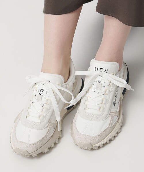 LACOSTE(ラコステ)の「<LACOSTE> ELITEACTIVE SNK(スニーカー・レディース・ホワイト・22.5cm/25.5cm/23cm/23.5cm/24cm/24.5cm)」の4枚目の写真
