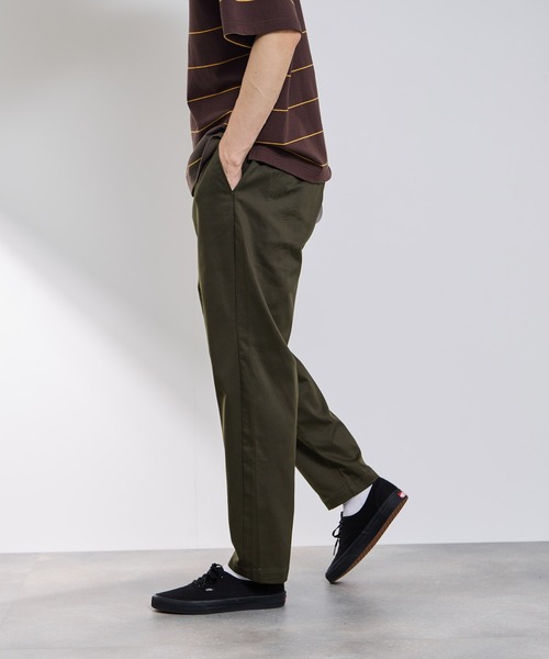 Dickies（ディッキーズ）の「【GENUINE DICKIES / ジェニュインディッキーズ】 T/Cストレッチ ツイル ワーク イージーパンツ（その他パンツ・メンズ・インディゴブルー/ワンウォッシュ/ブラック/チャコールグレー/オリーブ/ベージュ・L/XL/M/S）」の22枚目の写真