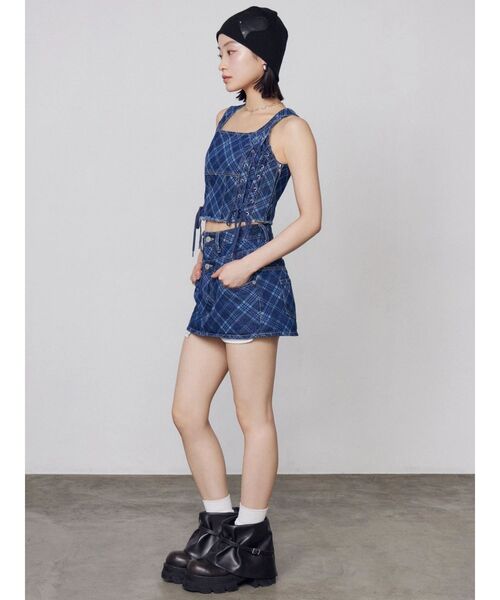 EMODA（エモダ）の「カバールーズローブーツ（ブーツ・レディース・ブラック/アイボリー・LARGE/MEDIUM/SMALL）」の4枚目の写真