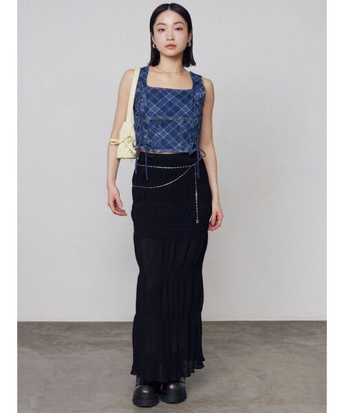 EMODA（エモダ）の「カバールーズローブーツ（ブーツ・レディース・ブラック/アイボリー・LARGE/MEDIUM/SMALL）」の7枚目の写真