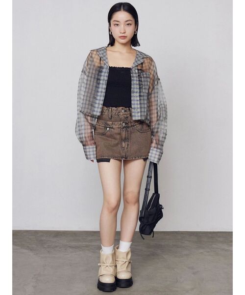 EMODA（エモダ）の「カバールーズローブーツ（ブーツ・レディース・ブラック/アイボリー・LARGE/MEDIUM/SMALL）」の13枚目の写真