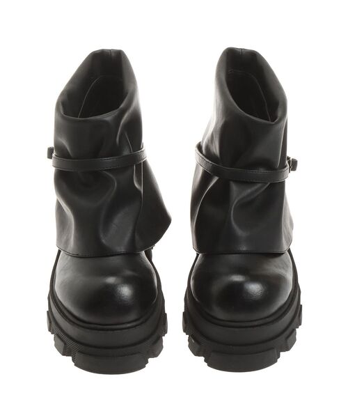 EMODA（エモダ）の「カバールーズローブーツ（ブーツ・レディース・ブラック/アイボリー・LARGE/MEDIUM/SMALL）」の17枚目の写真