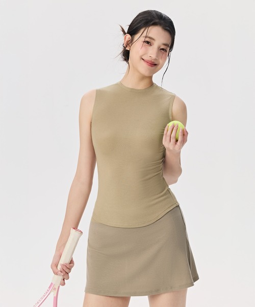 OSYAREVO(オシャレボ)の「ノースリーブ トップス(その他トップス・レディース・ブラウン/ブラック/ベージュ・X-LARGE/LARGE/MEDIUM/SMALL)」の3枚目の写真