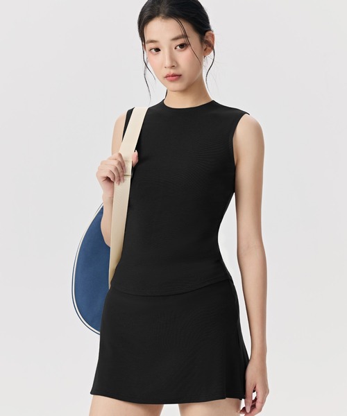 OSYAREVO(オシャレボ)の「ノースリーブ トップス(その他トップス・レディース・ブラウン/ブラック/ベージュ・X-LARGE/LARGE/MEDIUM/SMALL)」の1枚目の写真