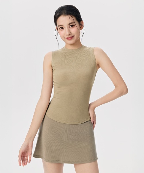 OSYAREVO(オシャレボ)の「ノースリーブ トップス(その他トップス・レディース・ブラウン/ブラック/ベージュ・X-LARGE/LARGE/MEDIUM/SMALL)」の5枚目の写真
