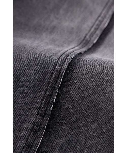 SUPPLIER（サプライヤー）の「デニムパンツ｜Fire Tribal Leather Patch Baggy Denim｜SUPPLIER（デニムパンツ・メンズ・ブラック/ブルー・X-LARGE/LARGE/MEDIUM/SMALL）」の5枚目の写真