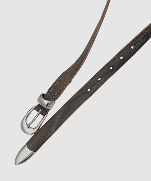 Our Legacy(アワーレガシー)の「OUR LEGACY 2 CM BELT(ベルト・メンズ・ブルー・70/80)」の5枚目の写真