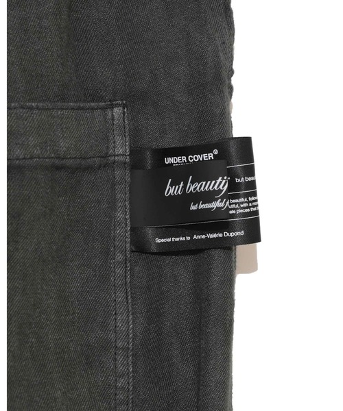 UNDERCOVER（アンダーカバー）の「【UNDERCOVER】UC1F4504 リネンパンツ（その他パンツ・メンズ・ダークグレー・2/3）」の3枚目の写真
