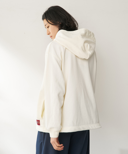 Russell Athletic（ラッセルアスレティック）の「Russell Athletic 別注 カレッジパーカー（パーカー・メンズ・ネイビー/ホワイト/グレー・LARGE/MEDIUM）」の11枚目の写真