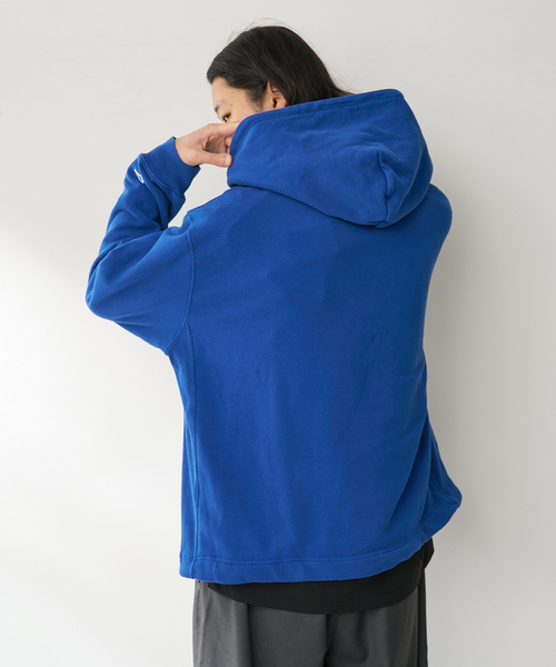 Russell Athletic（ラッセルアスレティック）の「Russell Athletic 別注 カレッジパーカー（パーカー・メンズ・ネイビー/ホワイト/グレー・LARGE/MEDIUM）」の15枚目の写真