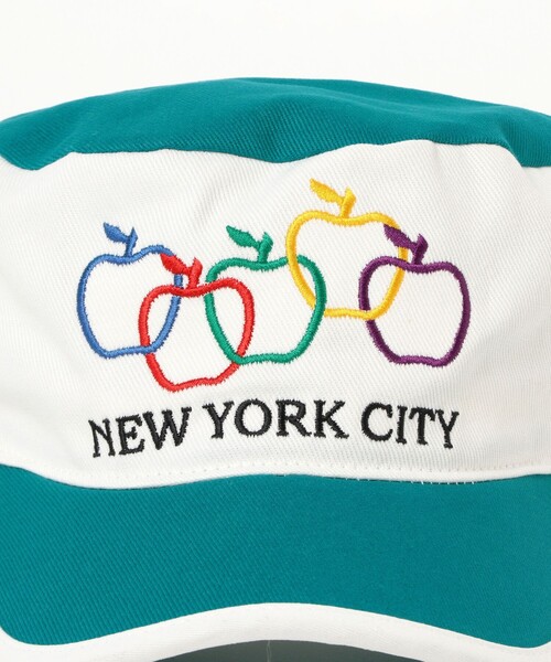 BEAMS(ビームス)の「CAP-TAIN / PAINTER CAP(ハット・メンズ・ホワイト/レッド/イエロー・ONE SIZE)」の6枚目の写真