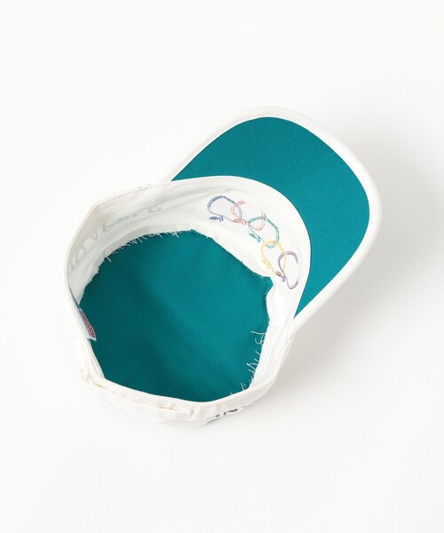 BEAMS(ビームス)の「CAP-TAIN / PAINTER CAP(ハット・メンズ・ホワイト/レッド/イエロー・ONE SIZE)」の7枚目の写真