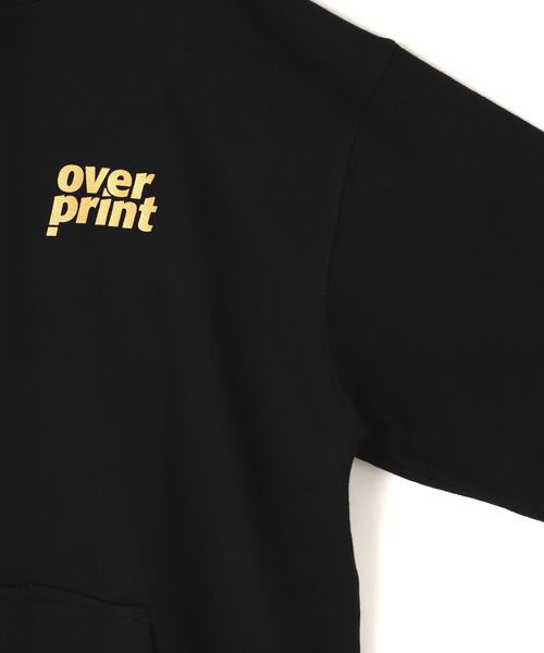 over print(オーバープリント)の「overprint/オーバープリント/MIX COLORS HOODIE(パーカー・レディース・ブラウン/ブラック・L/M)」の5枚目の写真