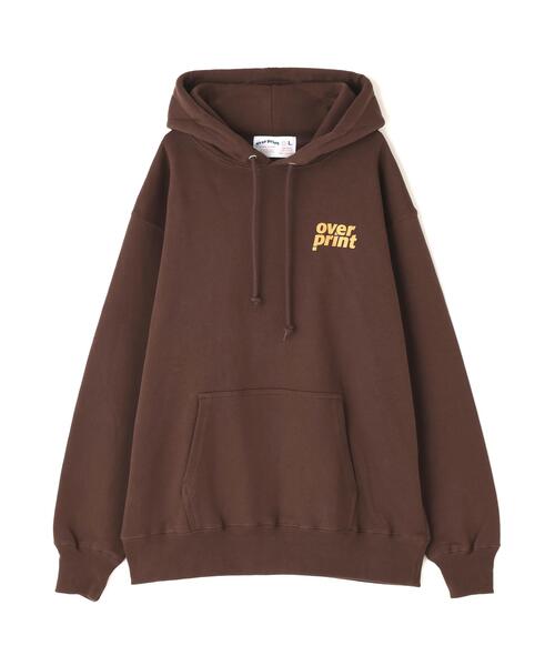 over print(オーバープリント)の「overprint/オーバープリント/MIX COLORS HOODIE(パーカー・レディース・ブラウン/ブラック・L/M)」の13枚目の写真