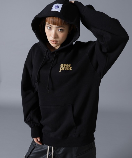 over print(オーバープリント)の「overprint/オーバープリント/MIX COLORS HOODIE(パーカー・レディース・ブラウン/ブラック・L/M)」の20枚目の写真