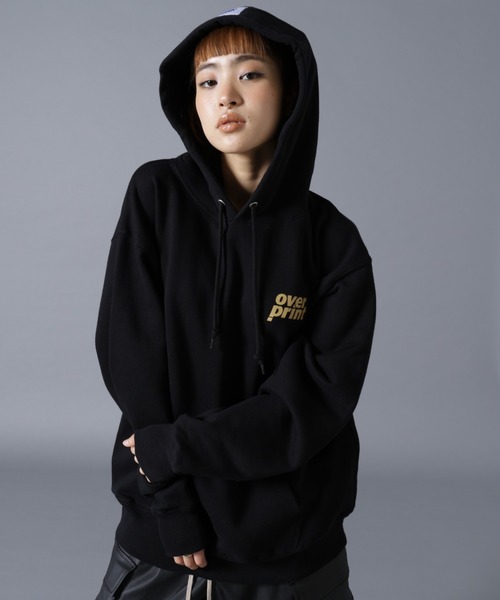 over print(オーバープリント)の「overprint/オーバープリント/MIX COLORS HOODIE(パーカー・レディース・ブラウン/ブラック・L/M)」の21枚目の写真