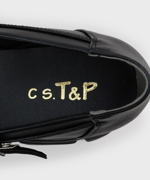 cs T&P(シーエスティーアンドピー)の「厚底ストラップリボンパンプス(パンプス・レディース・ブラック/アイボリー・L/LL/S/M)」の19枚目の写真