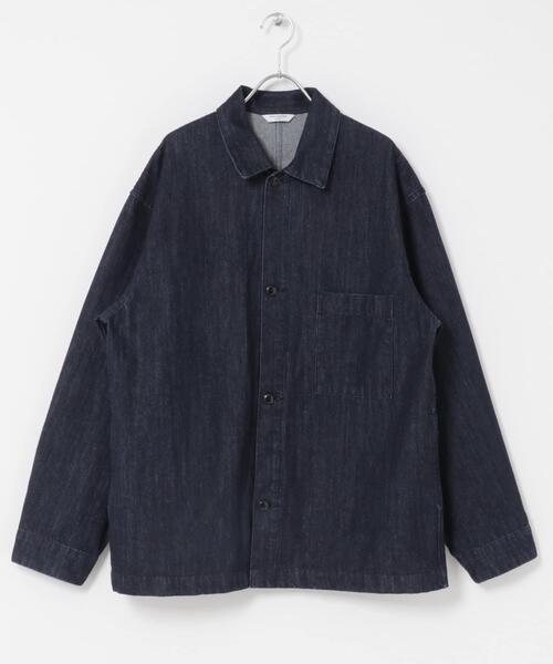 URBAN RESEARCH DOORS（アーバンリサーチドアーズ）の「デニムシャツカバーオール（カバーオール・メンズ・ブルー系その他/ブラック/ワンウォッシュ・MEDIUM/LARGE）」の13枚目の写真