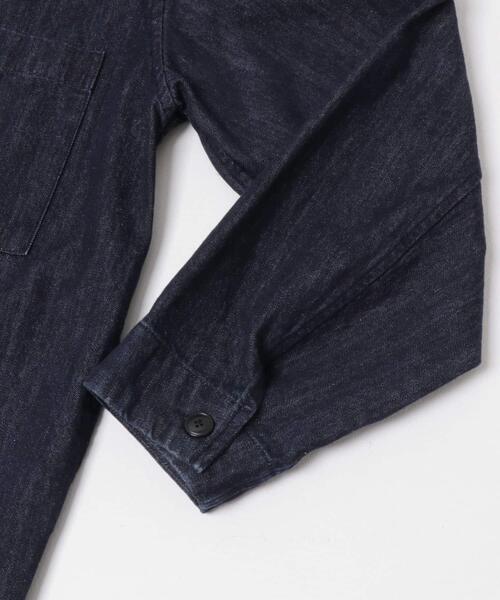 URBAN RESEARCH DOORS（アーバンリサーチドアーズ）の「デニムシャツカバーオール（カバーオール・メンズ・ブルー系その他/ブラック/ワンウォッシュ・MEDIUM/LARGE）」の14枚目の写真