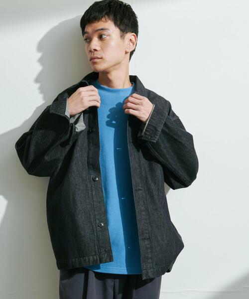 サイズ1新品タグ付き　かぐれ　ユニセックスデニムカバーオール　アーバンリサーチ かぐれ（カグレ）の「『ユニセックス』デニムカバーオール