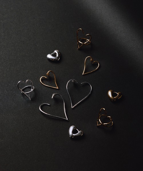 AFFECT(アフェクト)の「Heart pierced(L)(ピアス(両耳用)・レディース・シルバー/ゴールド・FREE)」の13枚目の写真