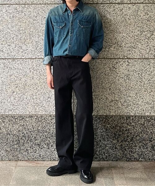 BRANDED（ブランデッド）の「1790 DARK SHADOW JEANS [WIDE STRAIGHT]（デニムパンツ・メンズ・その他・28/30/32/34）」の12枚目の写真