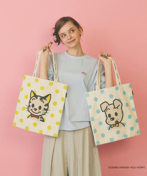 FRAPBOIS（フラボア）の「OSAMU GOODS ロゴトート（トートバッグ・レディース・B/A・FREE）」の3枚目の写真